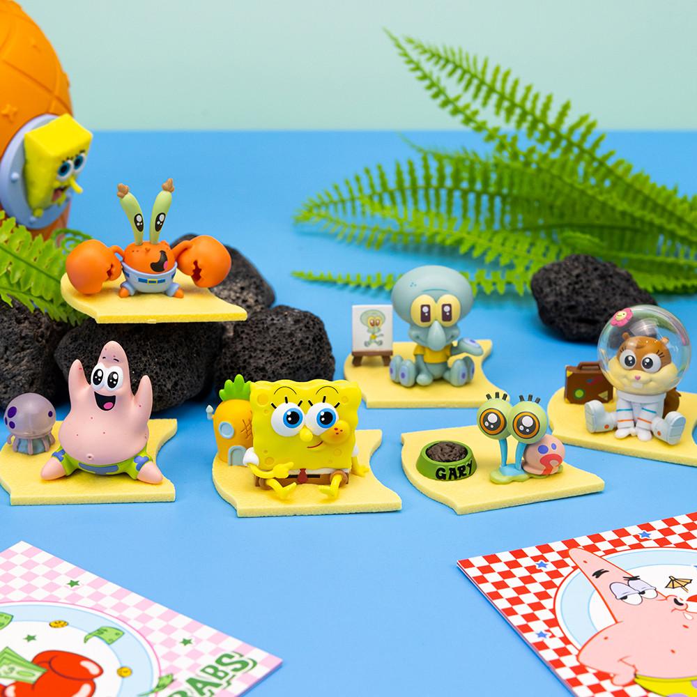 레토 스폰지밥 베이비 피규어 랜덤박스 가챠 뽑기