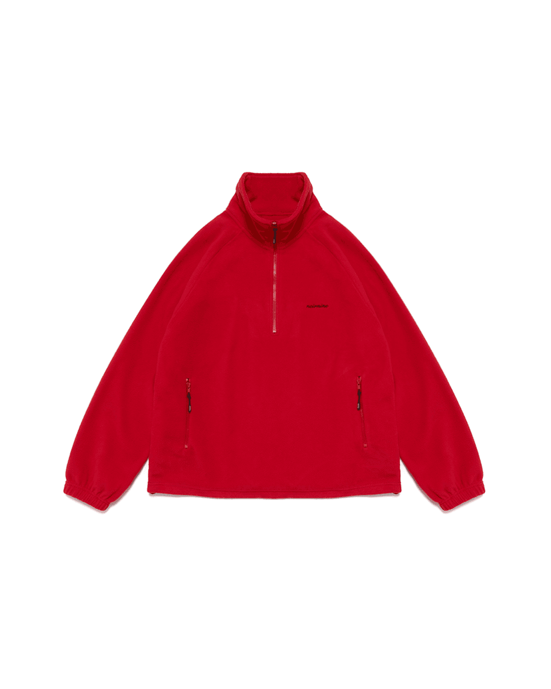 Fleece Half Zip-Up [RED]
