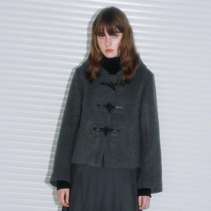 [정소민님, 레드벨벳 슬기님, 보나님 착용] [8차 오더] Sophie duffle coat (Grey)