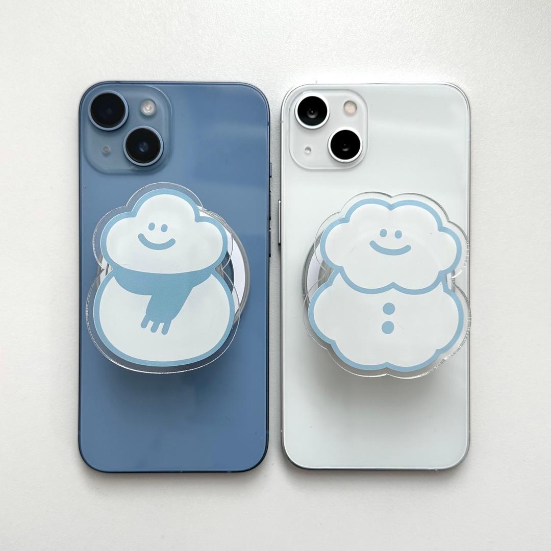 구름눈사람 맥세이프톡 (2종)