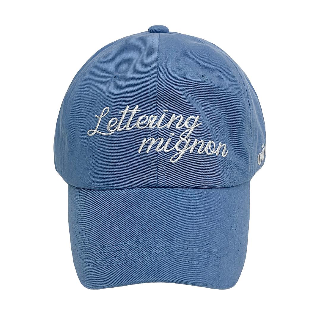 oove lettering cap (french blue)