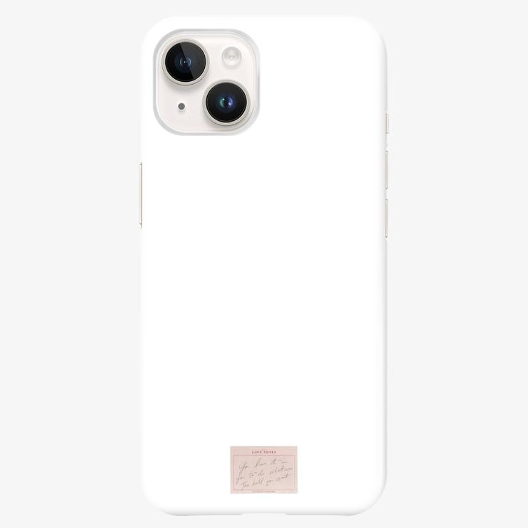 white latte case