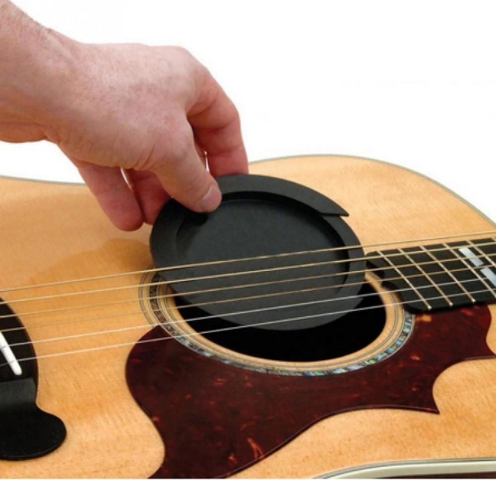 통기타소음방지 기타 뮤트용 야간연주울림움 억제 10cm 홀커버 키타소리막음
