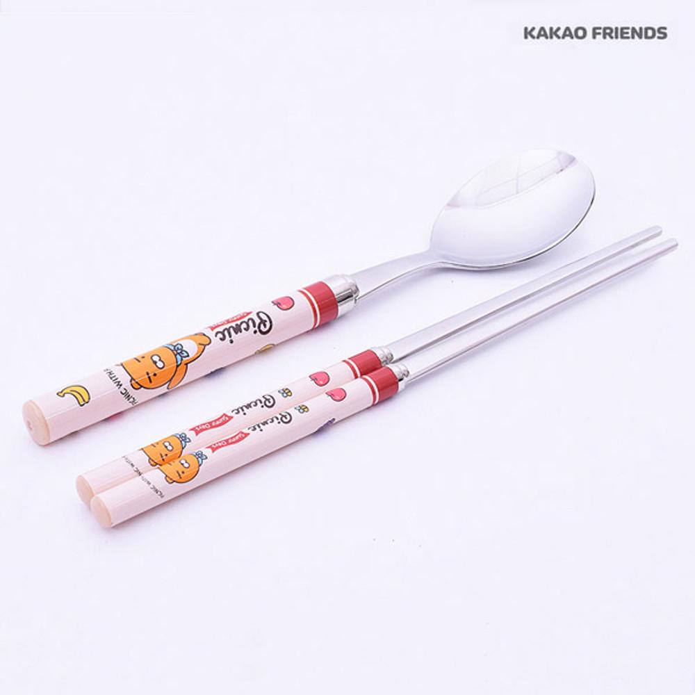 카카오프렌즈 라이언 피크닉 심플 수저세트