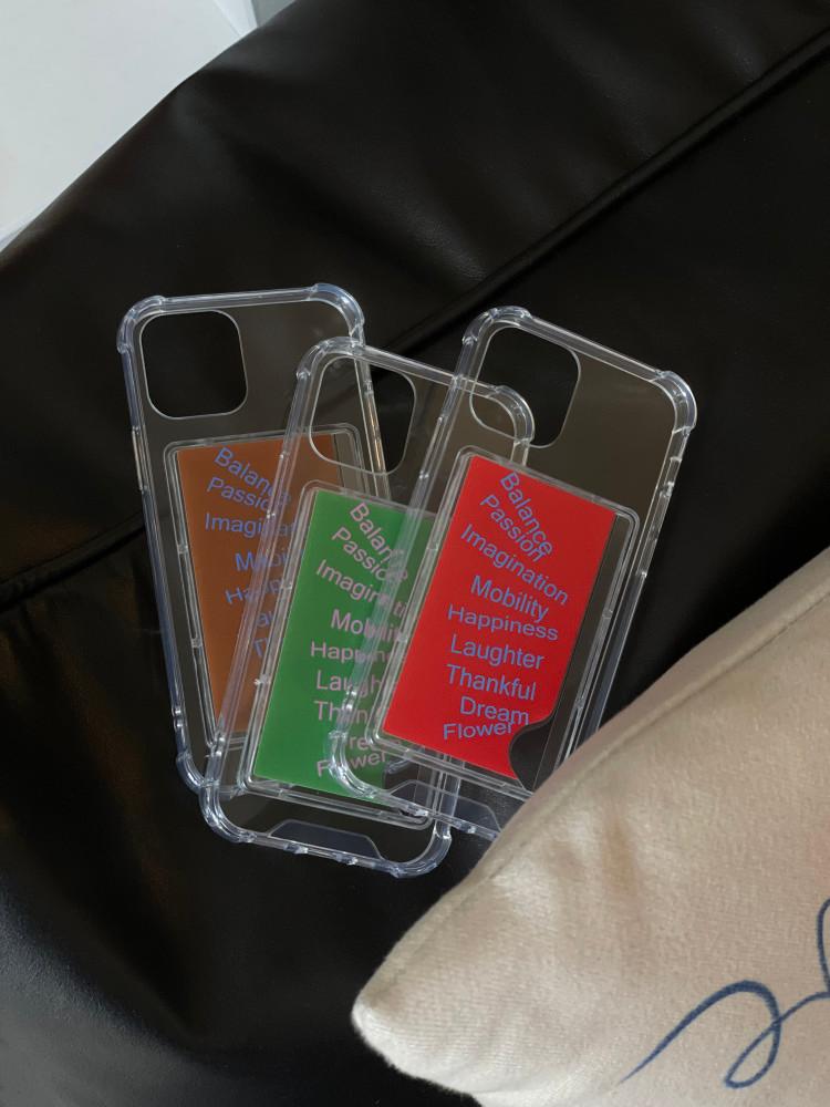 [mei] card 케이스 (3colors)