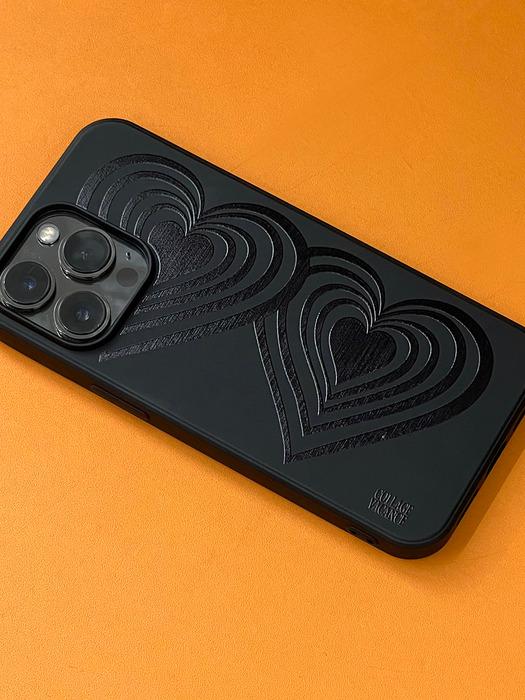Stripe Heart Soft Case (2type)