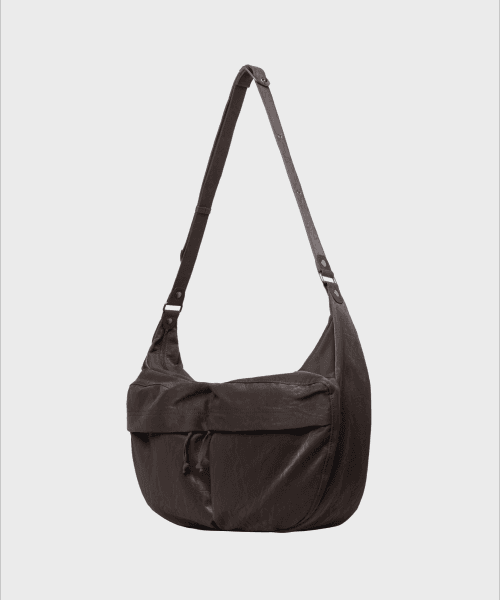 크로스 백_DARK BROWN