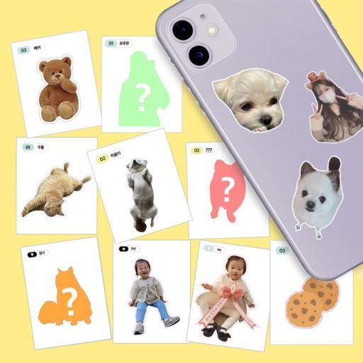 💗주문제작💗 리무버블 띠부띠부씰 스티커 만들기