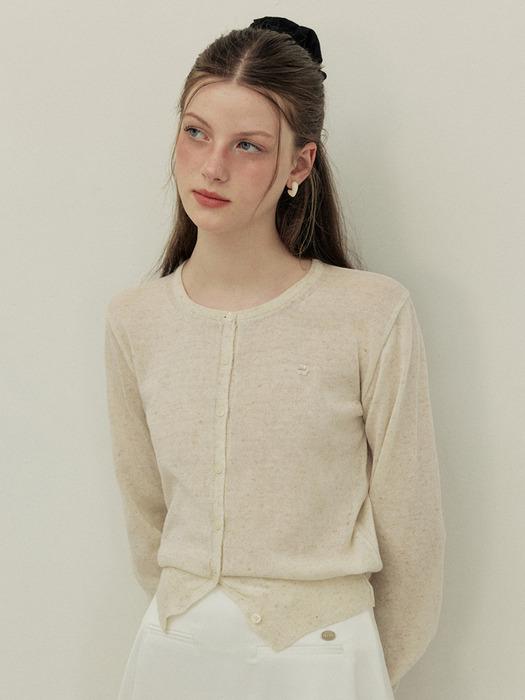 Summer light round neck cardigan - 5color