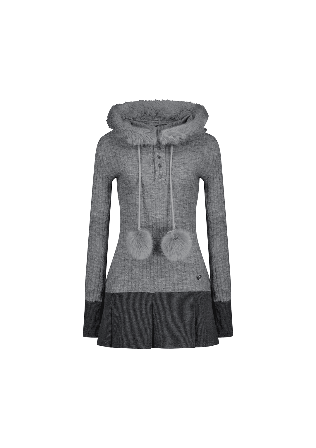 SNOWBALL ONE-PIECE [GREY]