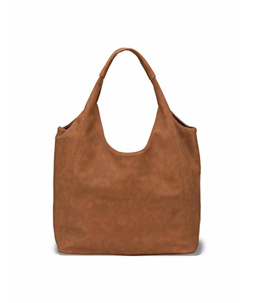 심플 베이직 레더 빅 호보 백 (TW3AH006L0)