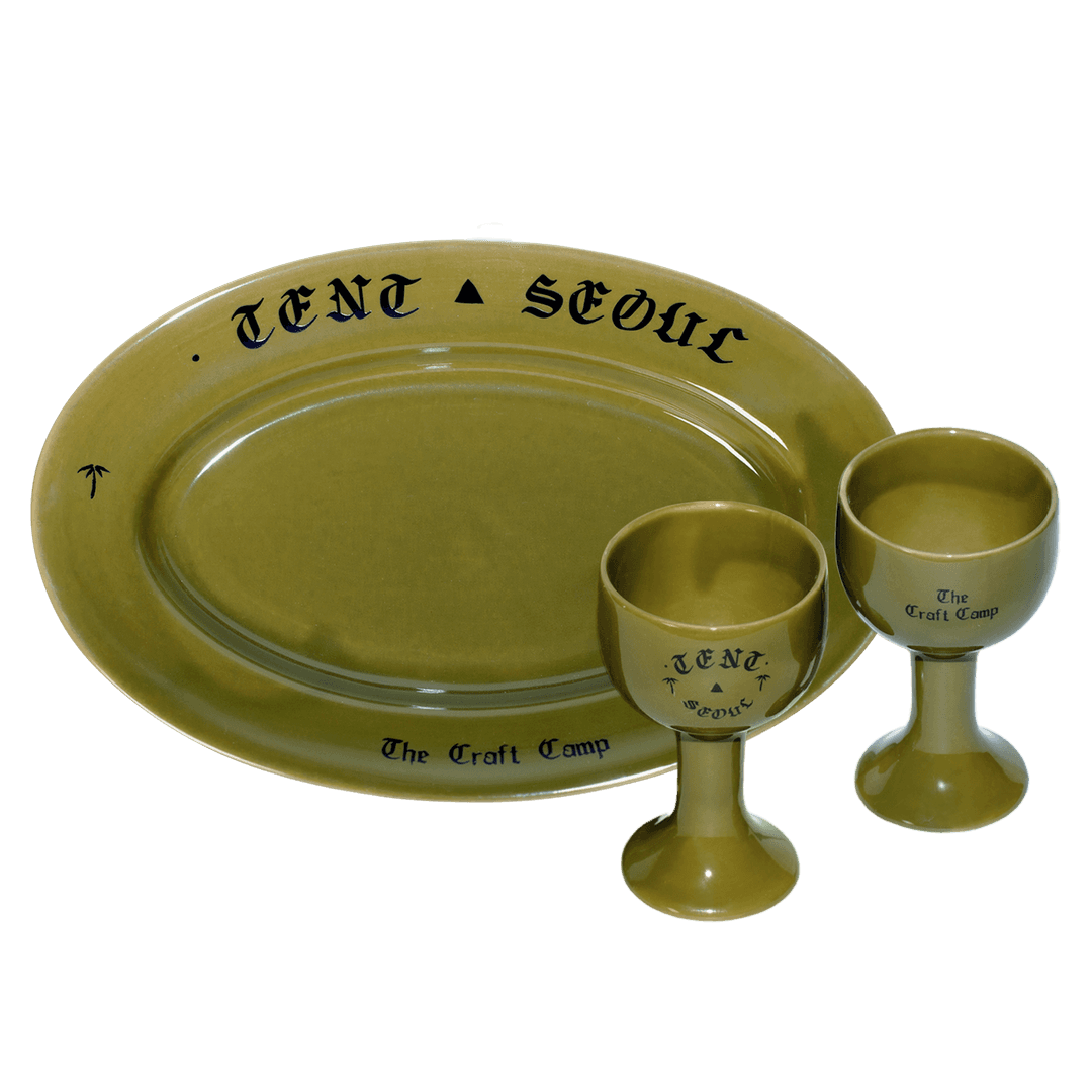 The Craft Camp│Khaki Ceramic SET