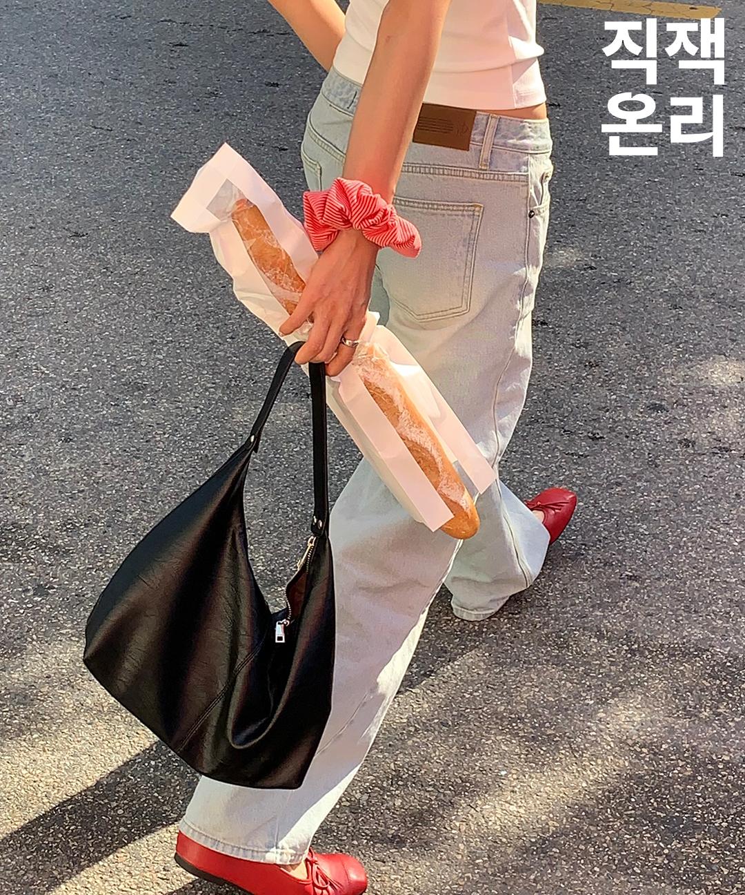 밀리언코르 [직잭 단독] 9701 시드니 연청 빈티지 워싱 와이드 데님팬츠