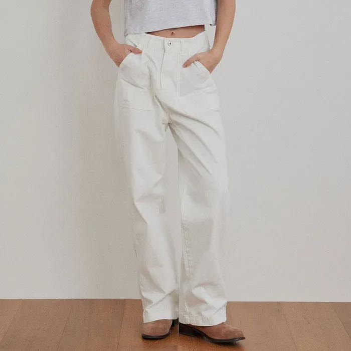[6th] Base Work Pants (Ivory)