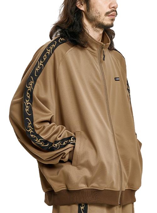 Oversized Raglan Track Jacket [MOCHA]