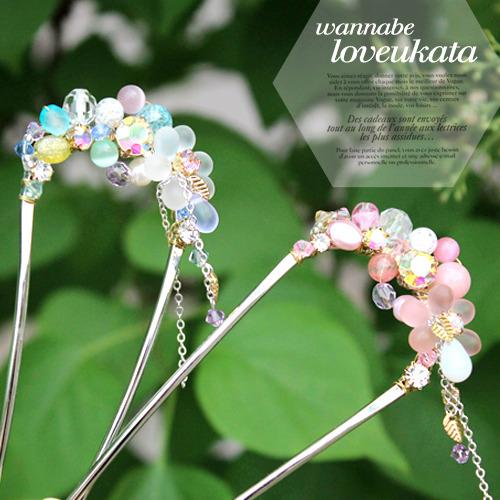 bubble ring blossom (swarovski 비녀)