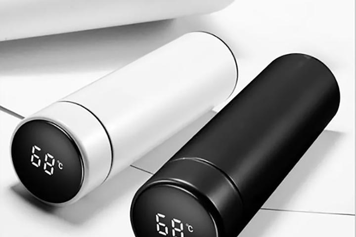 터치식 온도표시 EZ NEW LED 보온보냉 텀블러 500ml