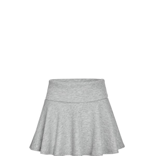 Knit mini flare skirt (GREY)