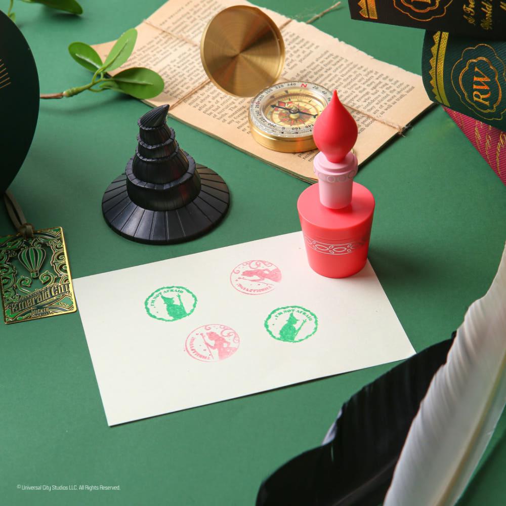 메가박스 위키드 스탬프 세트 엘파바 글린다 도장