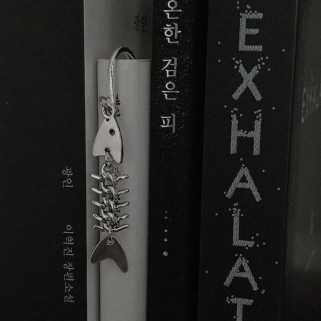 물고기 책갈피/ᐠ •ヮ•マ자체제작