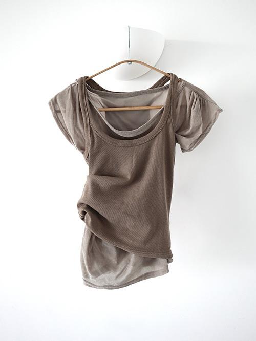 layered sleeveless, 5color