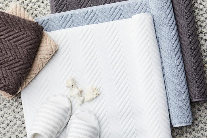 국내생산 헤링본 순면 발매트 발타올 욕실매트 5color