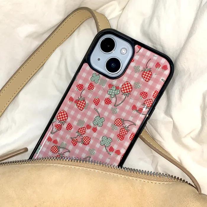 pink lucky berry (bumper) 휴대폰케이스