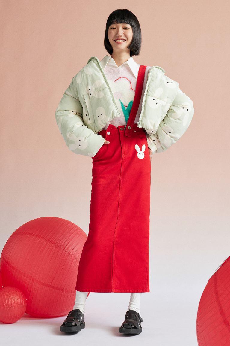 후드 퍼프 재킷