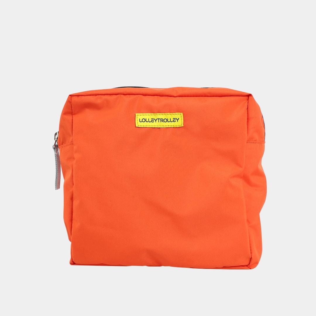 방수 소재 파우치 오렌지