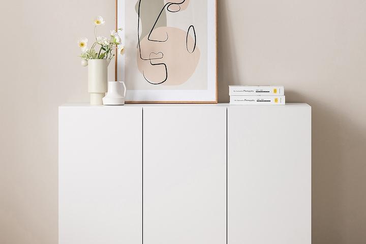 국내제작 메인 다용도 수납장 120cm