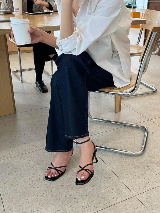 BEAM STRAP SANDALS (3colors)