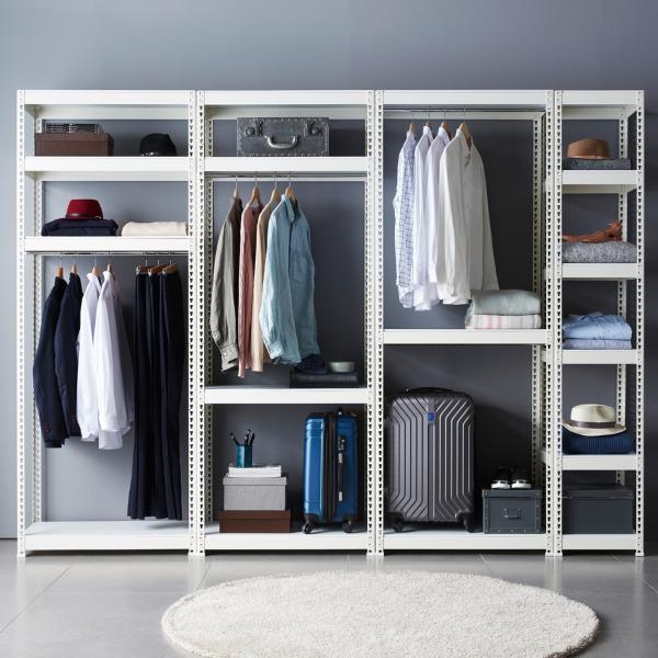 조립식 드레스룸 시스템 행거 무볼트 맞춤 제작 행거선반