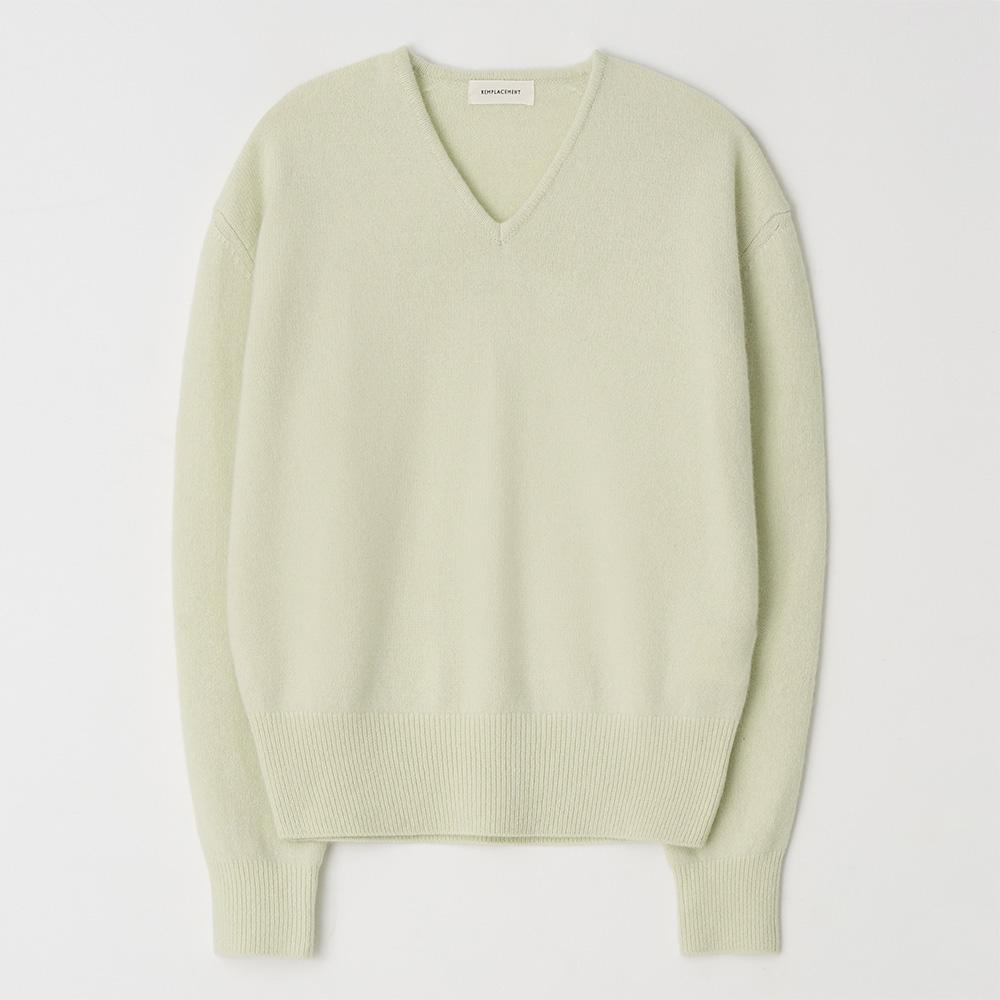 [6차 재입고] GEELONG WOOL V-NECK KNIT - MELON