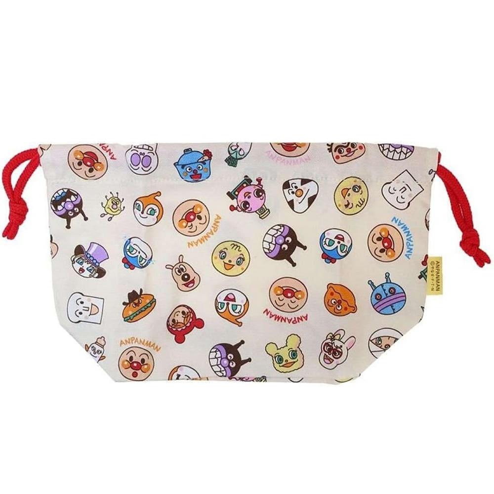 호빵맨 캐릭터 도시락 조리개 파우치