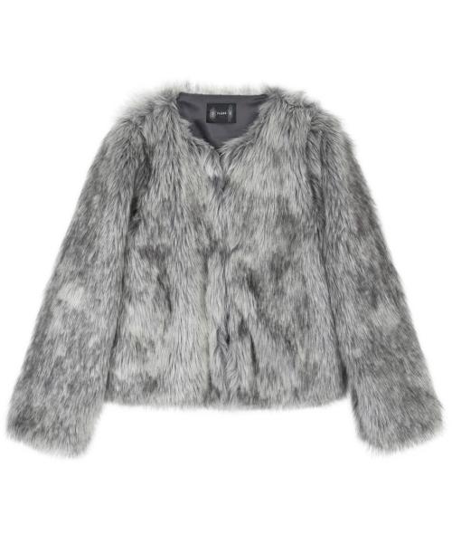 Fur Jacket (FL-046_Gray)