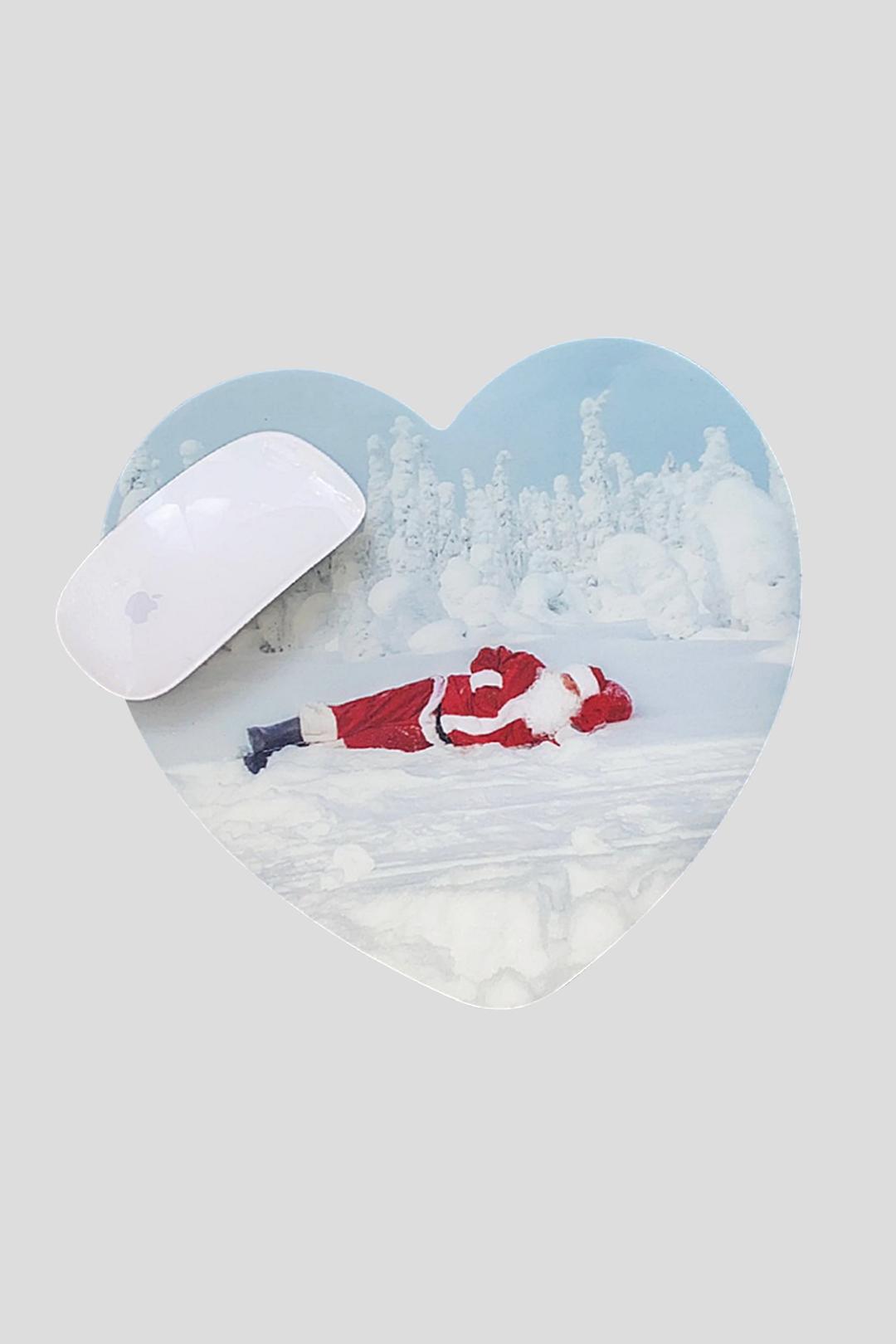 Sleeping Santa mousepad