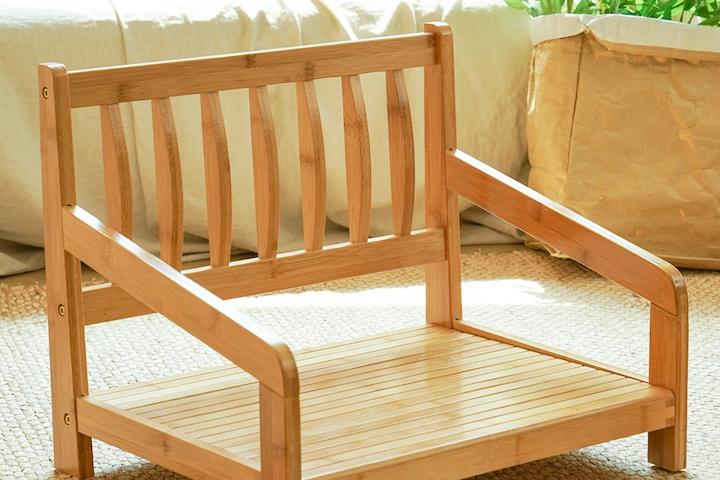 밀레트 원목 좌식의자