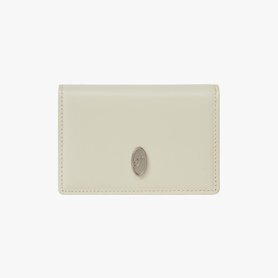[ 7/25 순차 배송 ] Elin card wallet - Ivory
