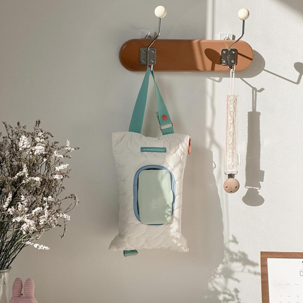 로하 물티슈 케이스 티슈케이스 파우치 커버 차량용 휴대용