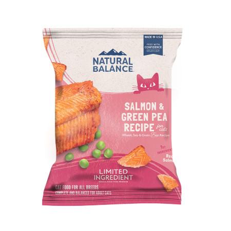 내추럴발란스  LI연어&완두 레시피 고양이 사료 샘플