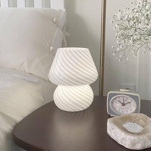 무라노 글라스 머쉬룸 램프 빈티지 무드등 미드센츄리모던