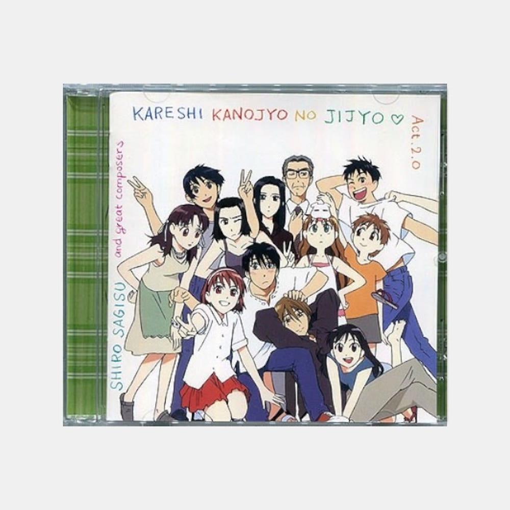 그 남자 그 여자의 사정 [ACT2.0] 카레카노 애니메이션 OST 초회한정반 클리어 슬리브