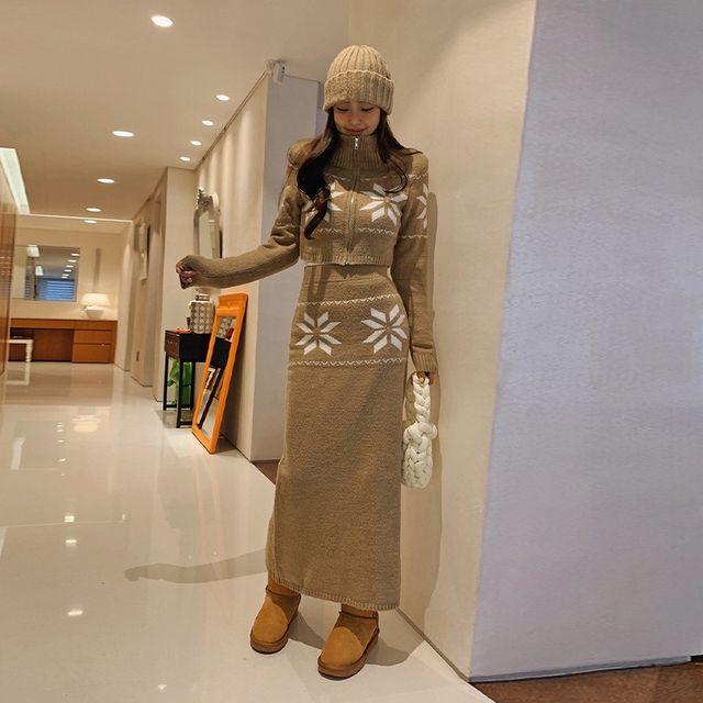 눈꽃 목폴라 세트