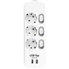 써지오 안전멀티탭 USB 3구개별 DH-2039MUT