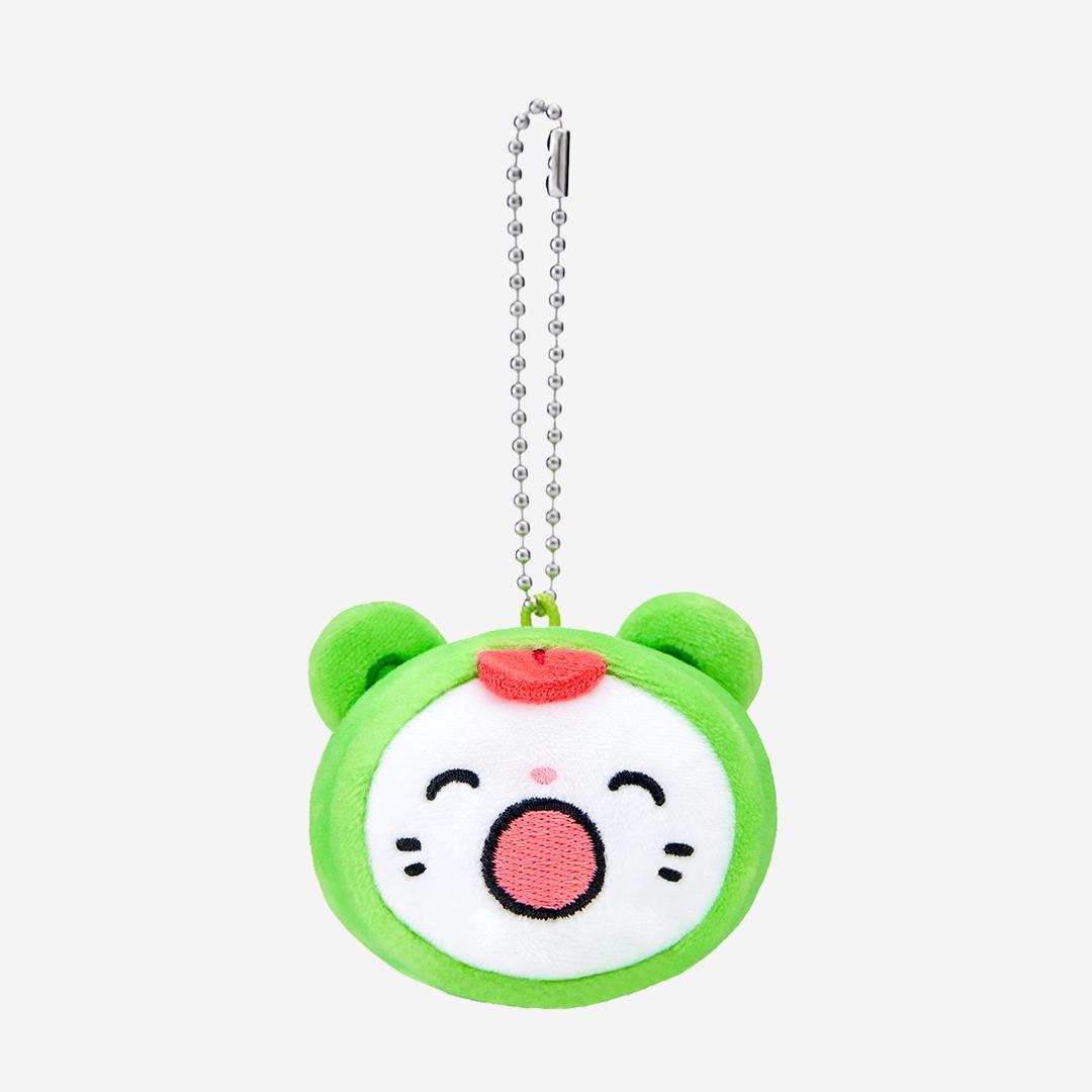 Meow Man Face Keyring Frog Chunbae