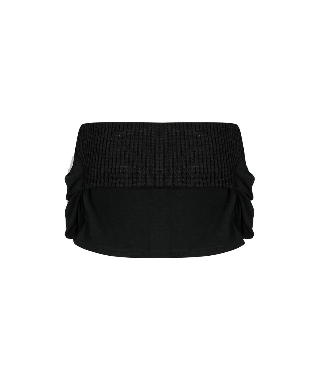 (11/13 Pre-Order) Knit Micro Skirt Black