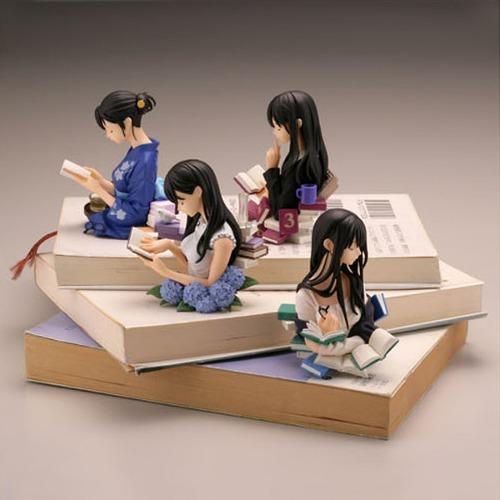 비브리아 고서당의 사건수첩 피규어 4종set