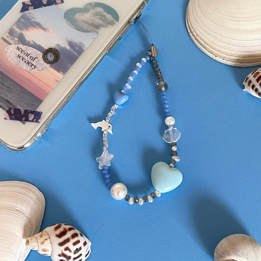 dolphin strap keyring