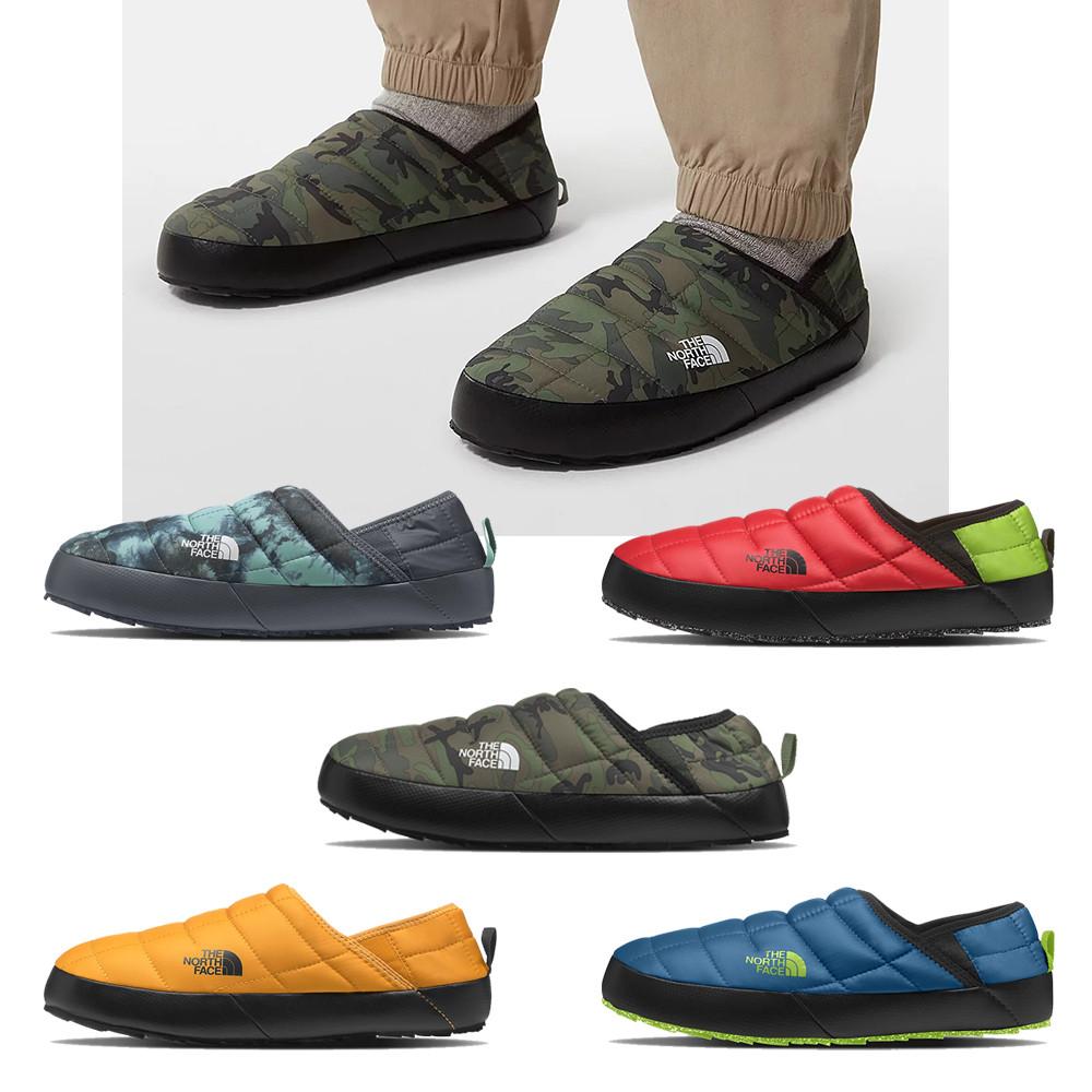 노스페이스 남성용 써모볼 트랙션 V 뮬 겨울 방한 패딩 스니커즈