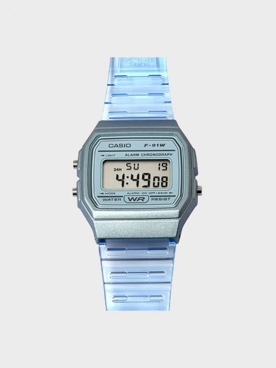 CASIO 카시오 F-91WS-2 공용 우레탄밴드 손목시계